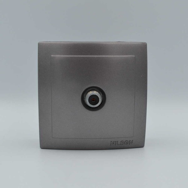 Розетка Nilson Themis антрацит супутникова SAT ( 26161035 ) - фото №1