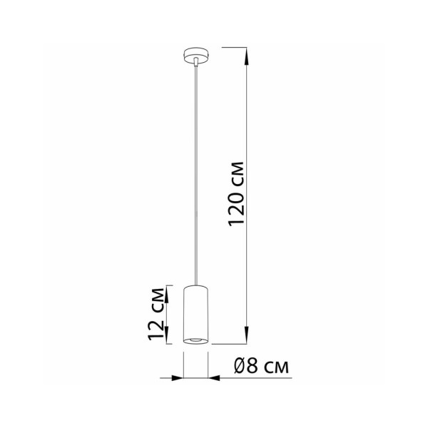 Подвесной светильник, люстра Imperium Light 728112.05.05 Tokyo GU10 1x50W IP20 Черный - фото №3