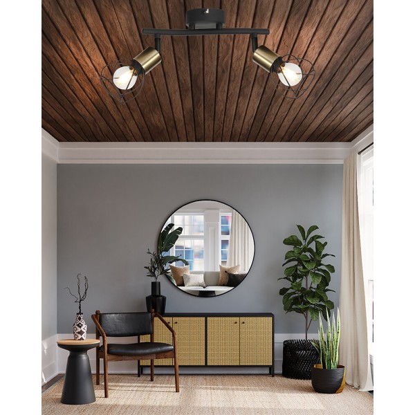 Спот Reality 841502-32 Mahavi E14 2x40W IP20 Bl - фото №2