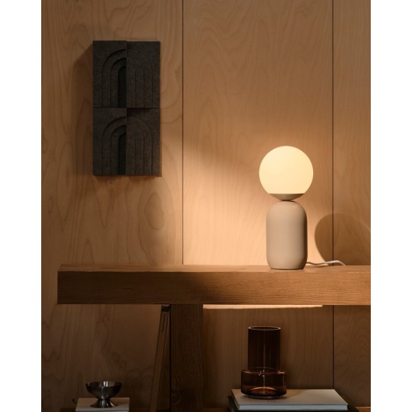 Настольная лампа Nordlux 2011035018 Notti E14 1x25W IP20 коричневая - фото №1