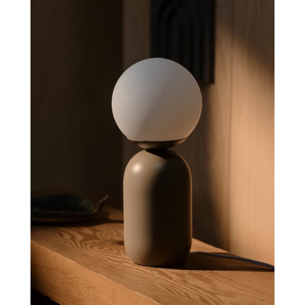 Настольная лампа Nordlux 2011035018 Notti E14 1x25W IP20 коричневая - фото №2