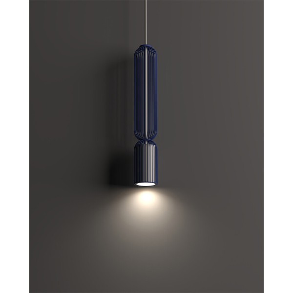 Подвесной светильник, люстра Nowodvorski 12202 Singles B GU10 R50 1x10W IP20 синий - фото №1