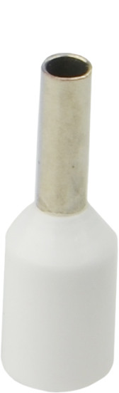 Наконечник Аско-Укрем НТ 0,75-06 изолированный белый 100шт (A0060010170) - фото №1