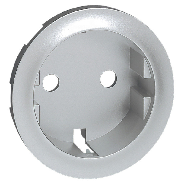 Панель розетки 2К+З Legrand Celiane титан