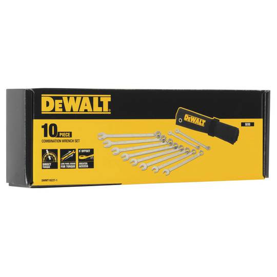 Набор комбинированных ключей DeWALT DWMT19227-1 (10шт) - фото №2