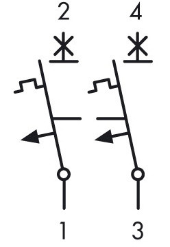 Автоматический выключатель Schrack Technik BM015202-- 500В DC 2А С - фото №2