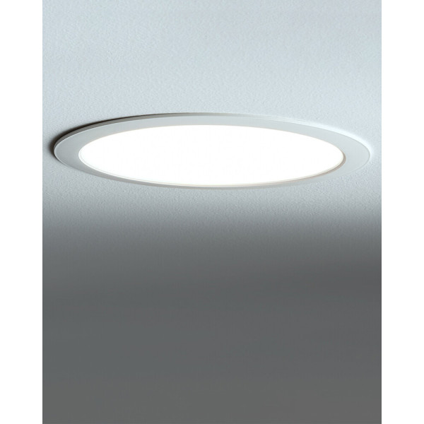 Точечный светильник Nowodvorski 10543 Mykonos LED 1x18W 4000K 1800Lm IP20 белый - фото №1