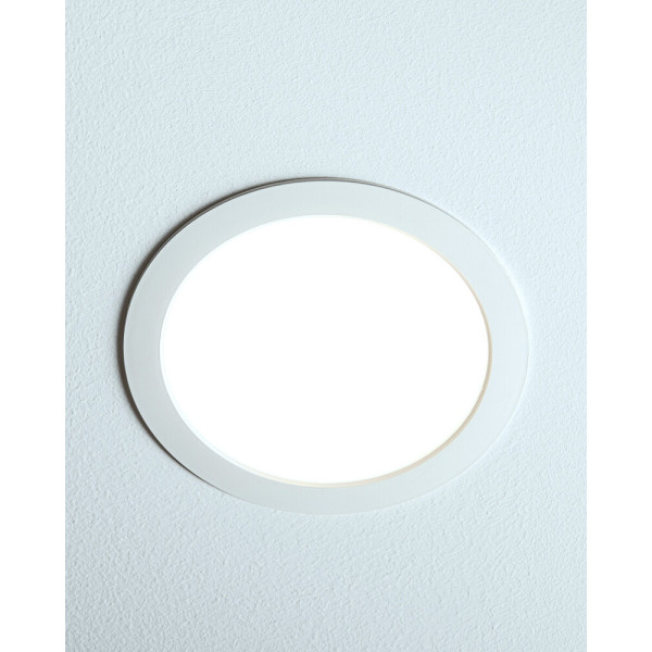 Точечный светильник Nowodvorski 10543 Mykonos LED 1x18W 4000K 1800Lm IP20 белый - фото №3