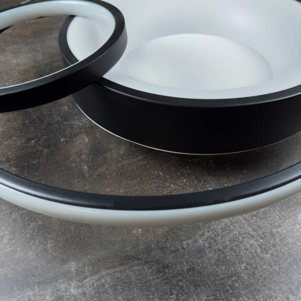 Світильник LED smart DUOS+пульт круг 100W 3000-5000K IP20 чорний ( 220785 ) - фото №4