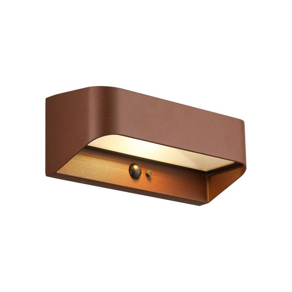 Уличный светильник на солнечной батарее Nordlux 2618001018 Marcellio LED 1x5W 3000K 400Lm IP54 коричневый - фото №4