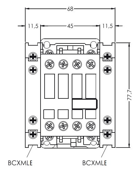 Контактор ETI 004645120 CEM 25-10 24V AC - фото №1