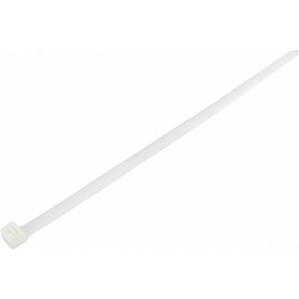 Нейлоновий хомут Аско-Укрем 4x150 білий (100шт)