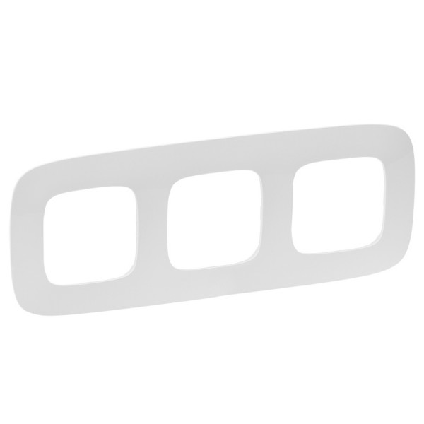 Рамка трехместная Legrand Valena Allure белая