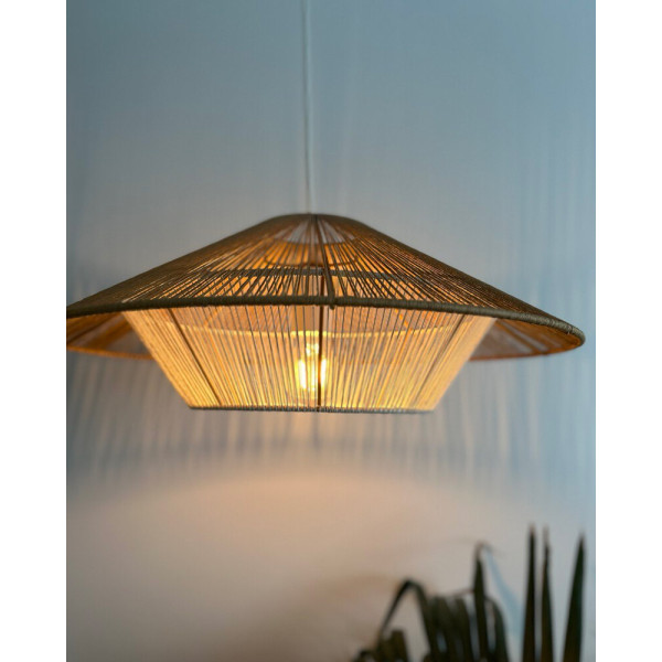 Подвесной светильник, люстра Nowodvorski 11156 Japandi S E27 1x25W IP20 бежевый - фото №3