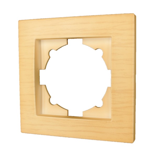 Рамка ELBI VEGA Woodline клен 1-на (510-012700-271) - фото №1