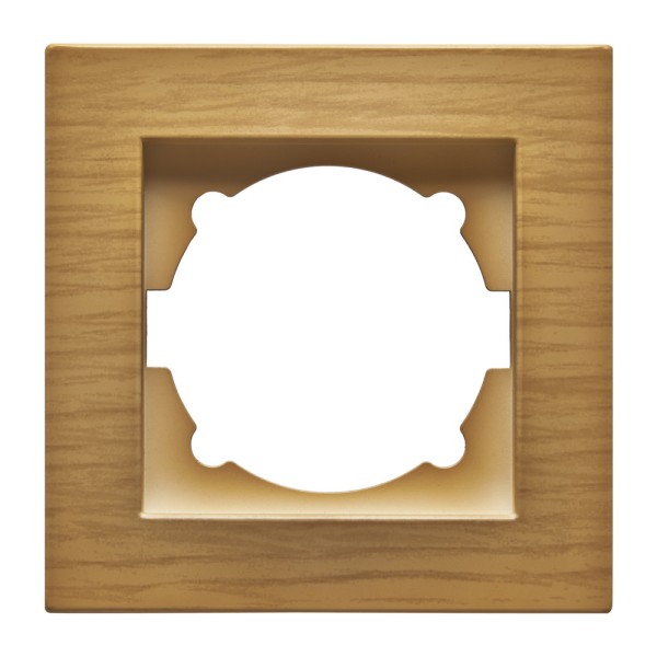 Рамка ELBI VEGA Woodline клен 1-на (510-012700-271) - фото №2