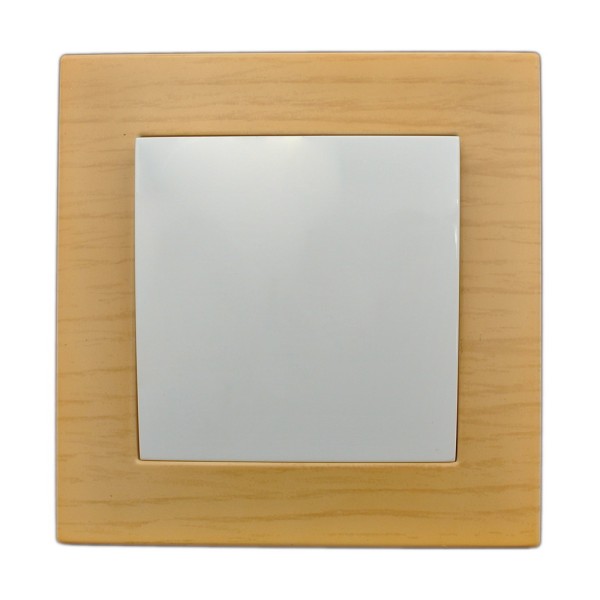 Рамка ELBI VEGA Woodline клен 1-на (510-012700-271) - фото №3