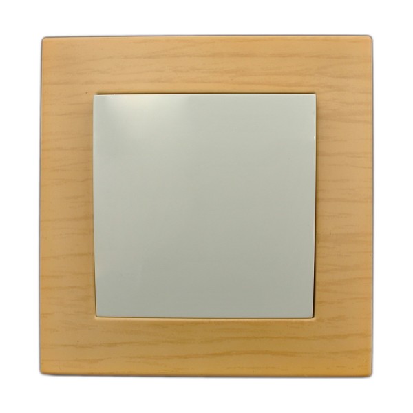 Рамка ELBI VEGA Woodline клен 1-на (510-012700-271) - фото №4