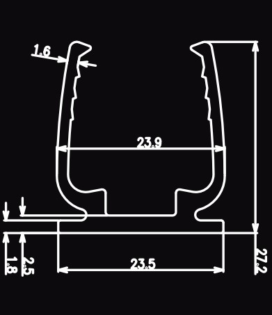 Монтажна кліпса COLORS для AWT2020 (AS-AWS/T2020A-30) - фото №1