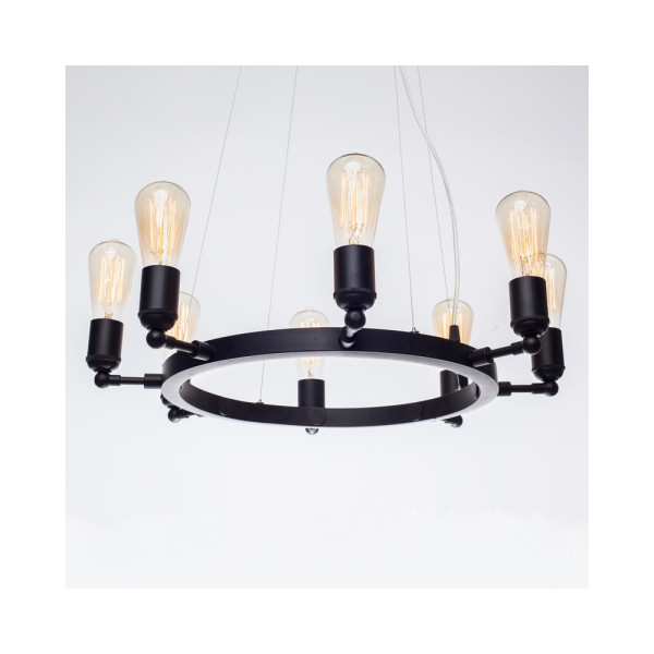 Люстра Pikart 4729-7 Circle E27 8x60W IP20