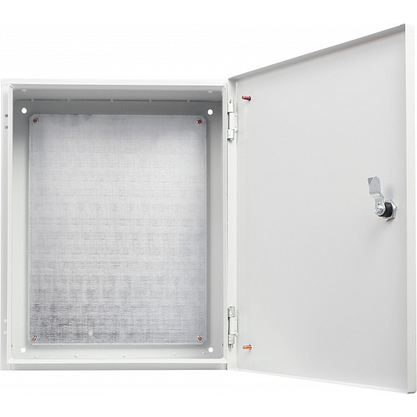 Металевий корпус Аско-Укрем Ubox з монтажною панеллю 500х400х250мм IP31 - фото №2