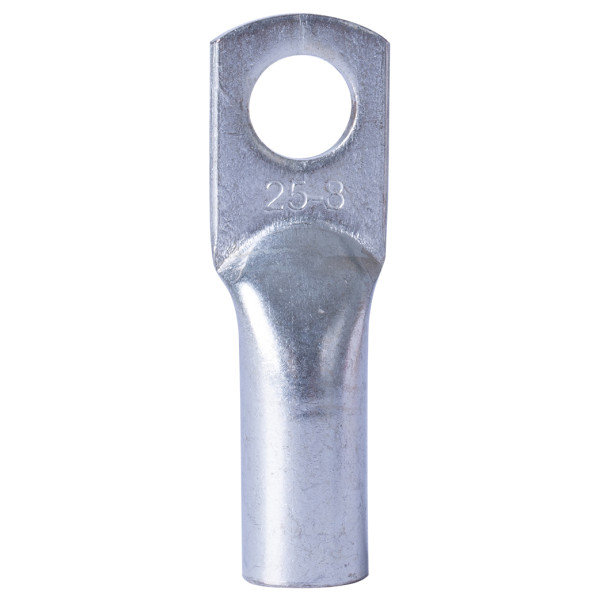 Медный луженый кабельный наконечник E.Next e.end.stand.jg.25 D8.2 (s077004)