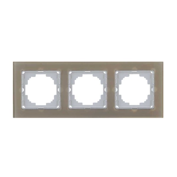 Рамка Nilson Alegra скло бронза 3-на ( 25BR0093 )