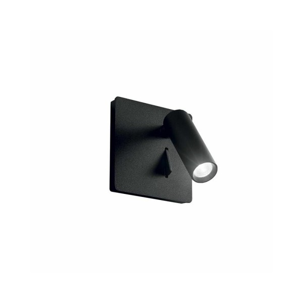 Бра, настінний світильник Ideal Lux 250113 Lite AP Nero