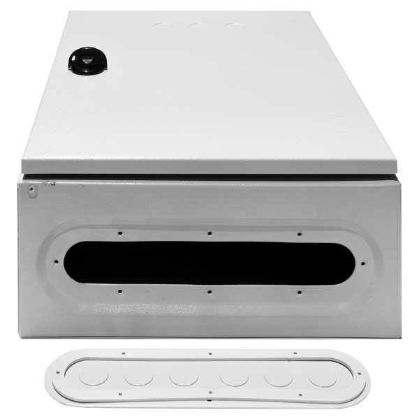 Встроенный металлический корпус E.Next e.mbox.industrial.w.60z 60 модулей IP41 (CPR823) - фото №3