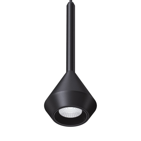 Подвесной светильник, люстра Kloodi PE-BONNY195 5W 3K 24D BK LED 350Lm IP20 черный - фото №2