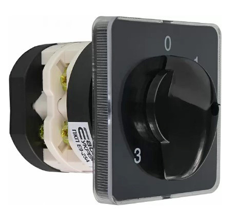 Пакетный переключатель Аско-Укрем ПКП Е9 2.863 A0110010015 (0-1-0-2-0-3 выбор фазы)