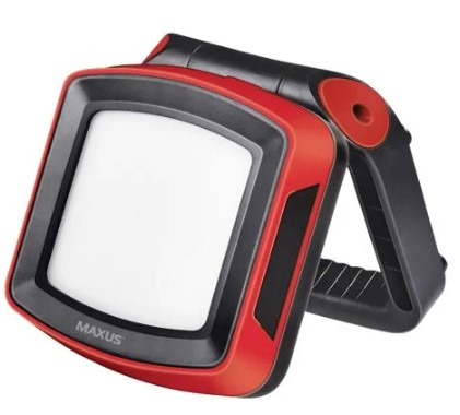 Ліхтар Maxus Portable Emergency LED Light 8Вт 4100K IP65 5000mAh IP65 червоний (MAX-8W-RED-EM)