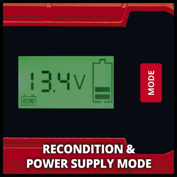 Зарядний пристрій Einhell 1002225 CE-BC 4M 12В 3-120А/год 4А - фото №2