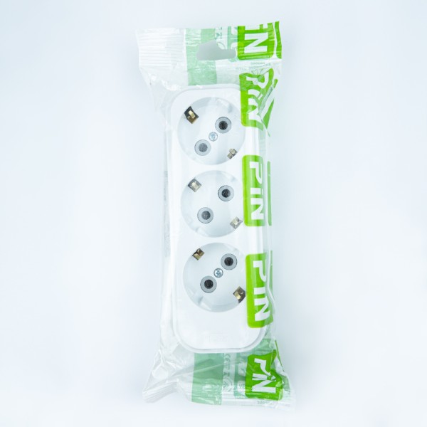 Колодка PIN 3-на з заземленням ( 516-050200-301 ) - фото №1