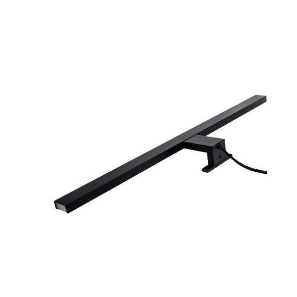 Светильник подсветка для зеркала Goldlux 328595 Samos Led 60 1x12W 4000K 1350Lm IP44 Черный - фото №1