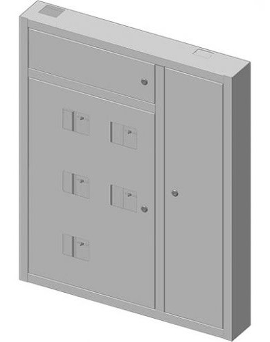 Поверховий розподільний щит ЩЕ-5ст 02 Н