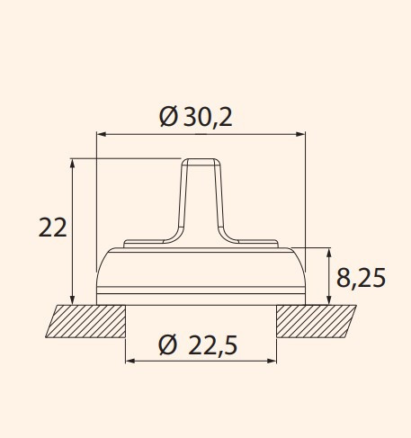 Моноблочный поворотный выключатель Eti ECS2S-N90-10 1NO 2-х позиционный 0-1 90° черный (4771642) - фото №1