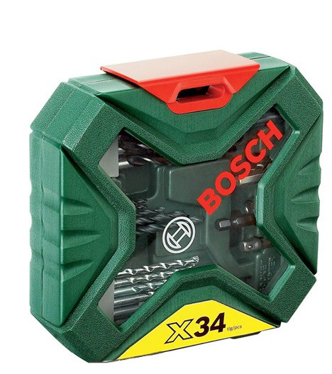 Напівпрофесійний набір оснастки Bosch X-Line-34 Generation - фото №1
