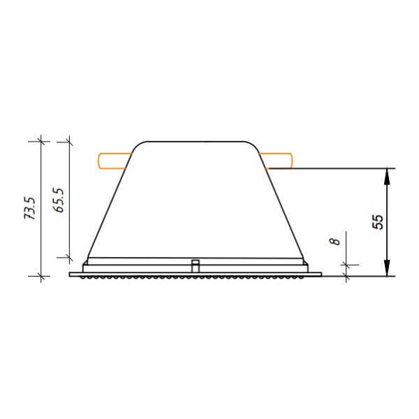 Держатель Leo Lightman Pyramida Pe/Pp/Bet с бетоном (336019) - фото №7