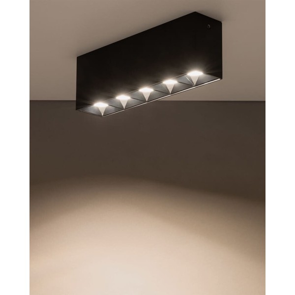 Точечный светильник Nowodvorski 10055 Midi LED 1x20W 3000K 1700Lm IP20 черный - фото №2