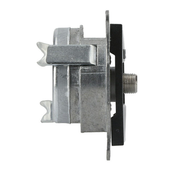 Розетка TV-SAT оконечная без рамки антрацит Asfora, EPH3400171 - фото №2