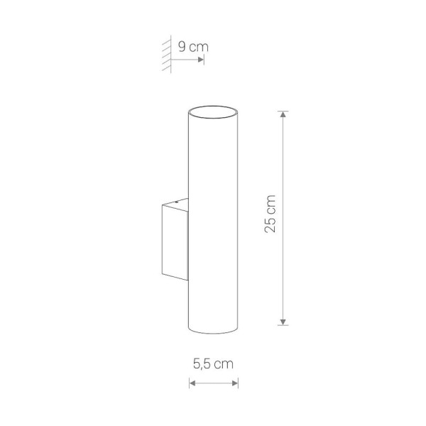 Бра Nowodvorski 38074 Eye wall GU10 2x10W IP20 Brown - фото №2