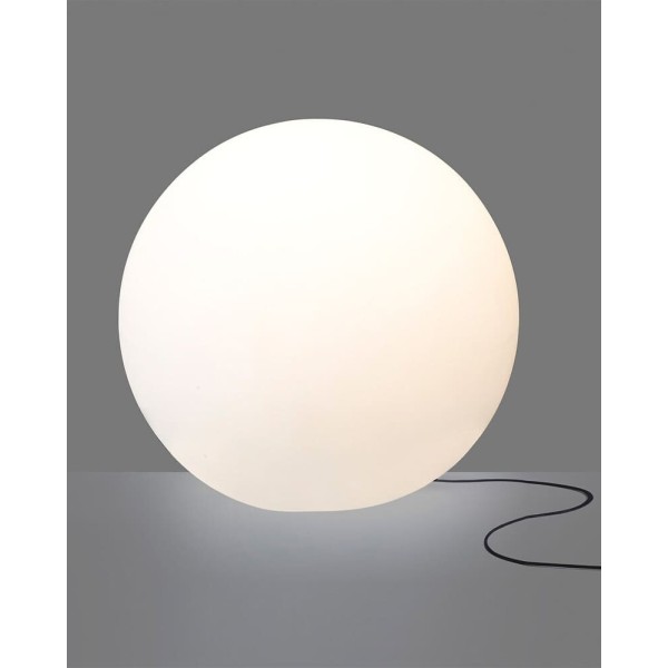 Вуличний садовий світильник куля Nowodvorski 9714 Cumulus XL E27 1x25W IP44 білий - фото №1