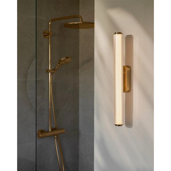 Бра для ванної, світильник Nordlux 2610241035 Virelle LED 1x12W 3000K-4000K 1120Lm IP44 латунний - фото №1