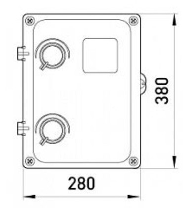 Шафа під лічильник e.mbox.stand.plastic.n.f3.прозорий - фото №6