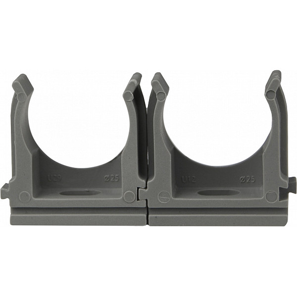 Крепление для гофры Аско-Укрем 3113 Ø25мм (упаковка 25шт.) - фото №1