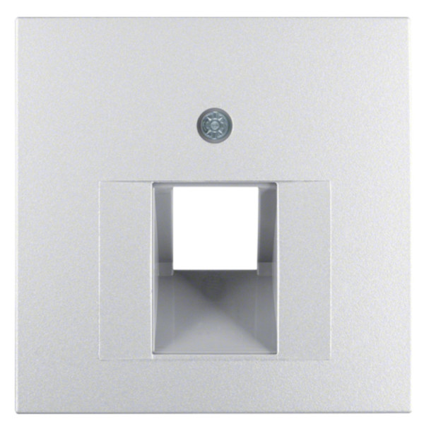 Накладка для розетки UAE, алюміній Berker B.3/B.7