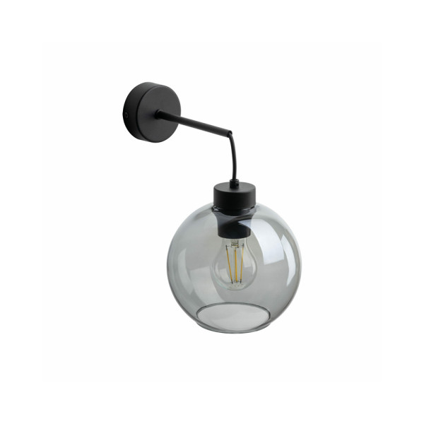 Бра, настінний світильник Tk Lighting 10243 Cubus E27 1x15W IP20 Bk - фото №2