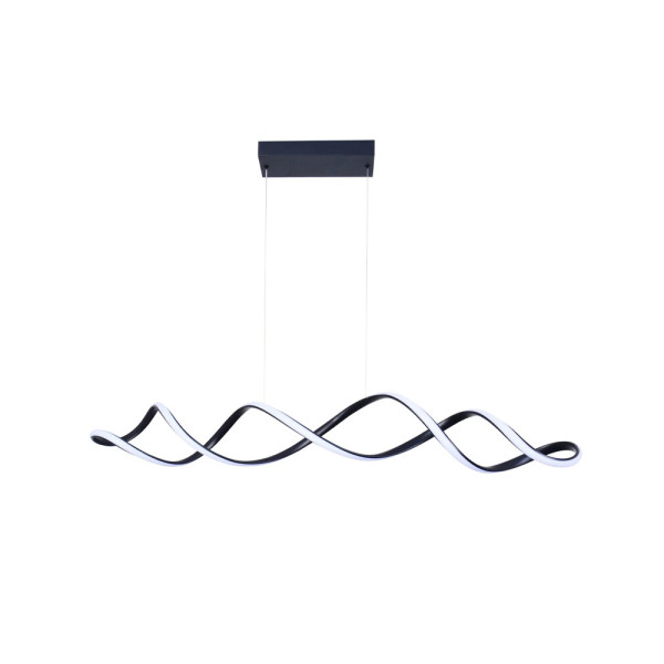 Подвесной светильник, люстра Goldlux 331069 Infinito Led 1x43W 4000K 6300Lm IP20 Черный