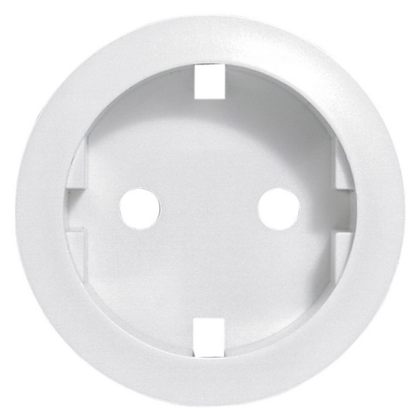 Панель розетки 2К+З Legrand Celiane белая